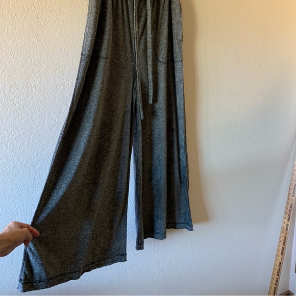 Free People Make It Maxi Wide Leg Terry Lounge Pants Gray  Size XS - Picture 13 of 16